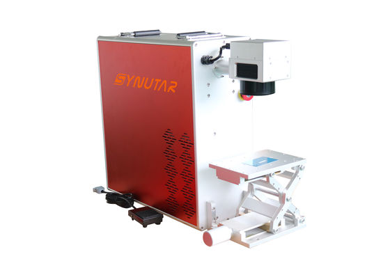 آلة حفر ليزر الألياف المعدنية 20W / 30W