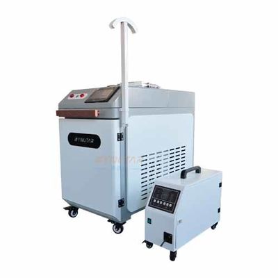 آلة لحام ليزر يدوية من الفولاذ المقاوم للصدأ 1064nm 1500W ضوء مرن
