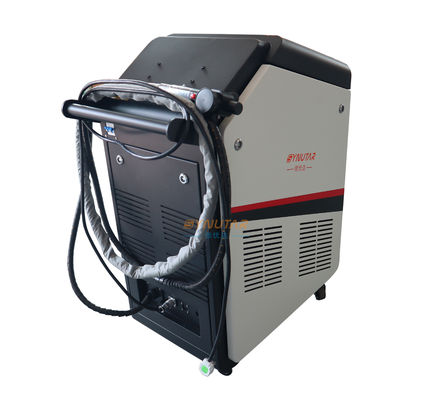 500W إزالة الطلاء آلة تنظيف الليزر النبضية لإزالة الصدأ / بقع الزيت