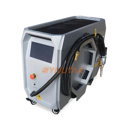 آلة لحام الليزر المحمولة المبردة بالهواء AC220V / 50Hz مصدر الطاقة