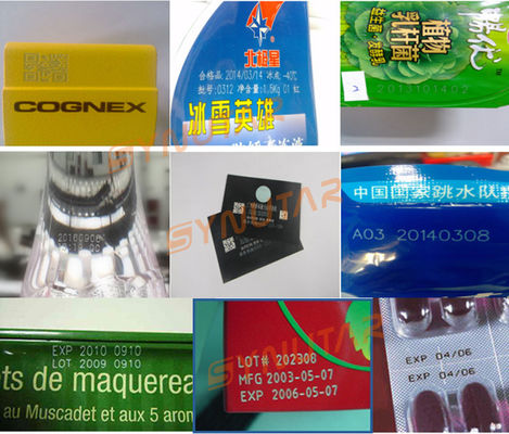 آلة علامة ليزر أوتوماتيكية 3W / 5W UV لتاريخ الإنتاج