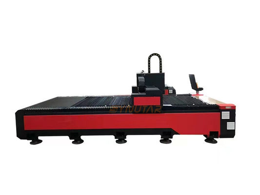 ± 0.03mm دقة تحديد الموقع المائدة الواحدة لقطة ليزر الألياف للمعادن 1500W/2000W/3000W/4000W/6000W