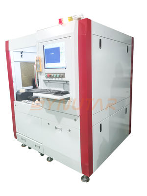 ± 0.02mm دقة تحديد المواقع المتكررة آلة قطع ليزر الألياف لقطع دقة عالية
