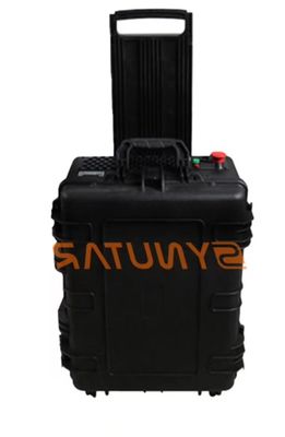 ليزر الألياف 1064nm 100W آلة تنظيف ليزر محمولة لأعمال المسح