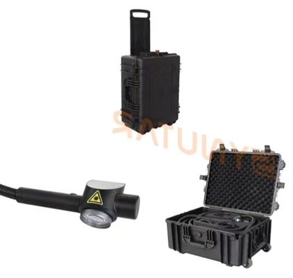 تقنية المسح الحديدي للليزر المحمول القوي 100mm * 100mm المدى