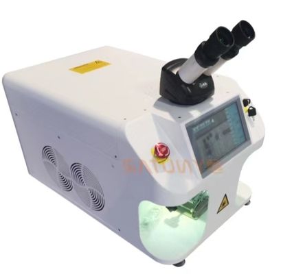 آلة لحام ليزر الدقة للمجوهرات مع قطر بقعة ليزر 0.2-2mm 0.01mm دقة تحديد الموقع