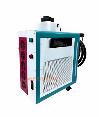 220V / 50Hz إمدادات الطاقة نظام تبريد الهواء آلة الليزر المحمولة لإزالة الصدأ