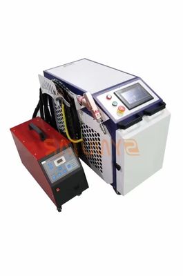 آلة تنظيف ليزر محمولة للتبريد بالماء 1064nm لتنظيف الأسطح الصناعية
