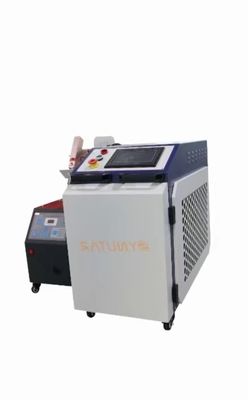 حاوية ليزر محمولة باليد مع 1000W-2000W نظام تبريد الهواء القوة آلة لحام دقة