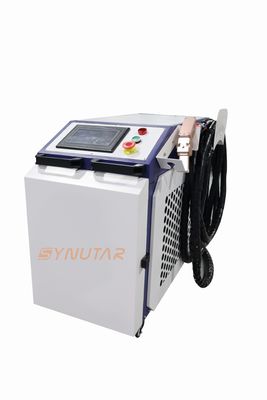 آلة لحام الليزر المحمولة 1000W/1200W/1500W/2000W مع 0.1-20ms نظام تبريد الهواء النبض