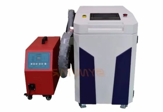 جهاز لحام ليزر محمول مع تبريد الهواء 1064nm طول موجة ليزر لحام عميق 0.5-5mm خفيفة الوزن